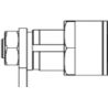 Déverrouillage manuel (HE): Kaba 8 cylindres pour boîtier
