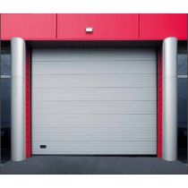 Porte Sectionnelle Industrielle L 3,5m x H 4,5m Manuelle Couleur Blanc Ral 9010 Gamme Pro V42