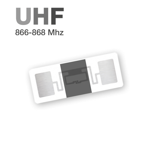 Tag autocollant parebrise RFID UHF 865-869 MHz pour ASUR801C3HF