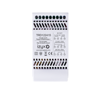 Transformateur rail DIN 3M 230V AC / 12/24V AC / 15VA (1,25A/0,625A)